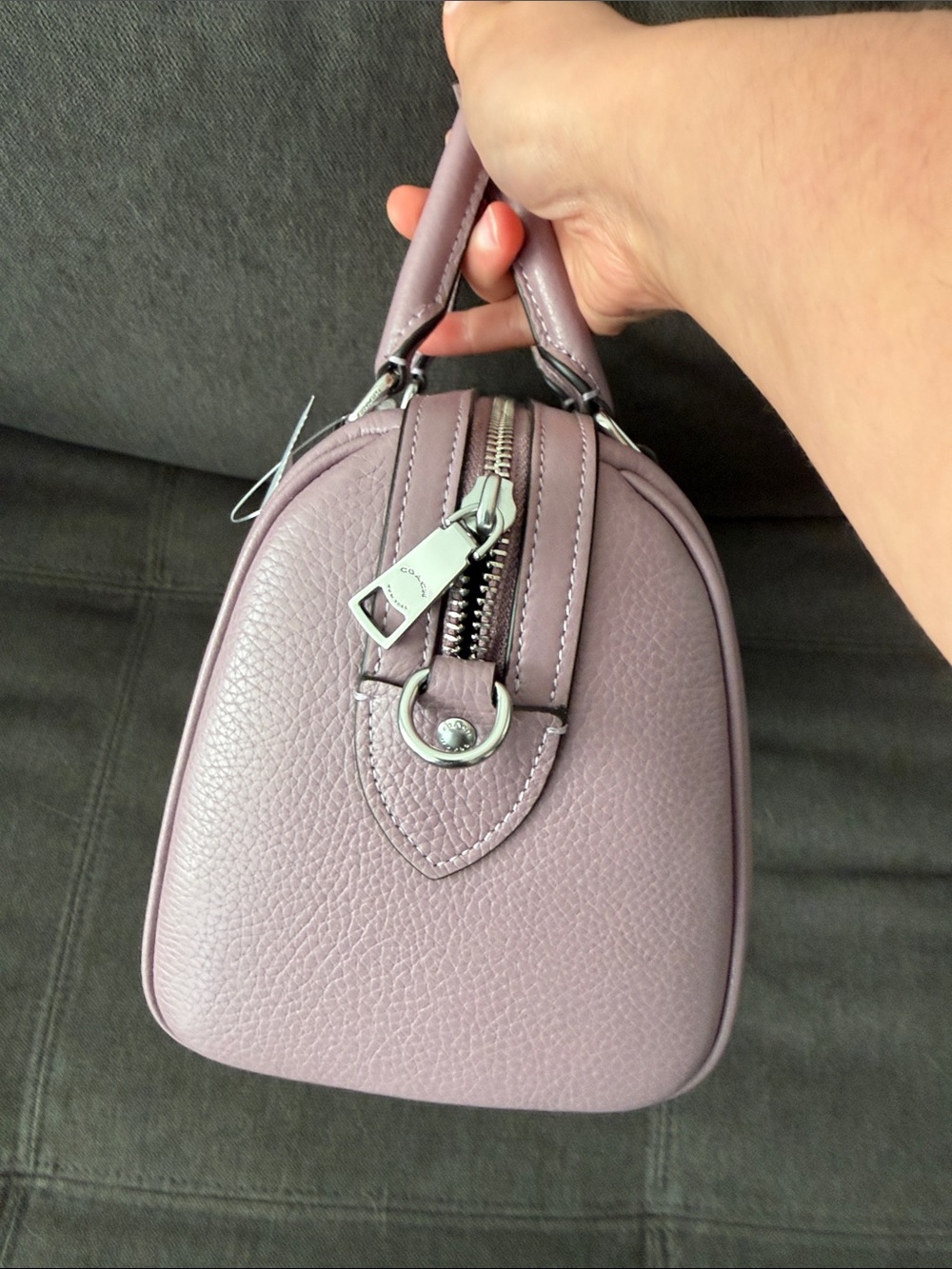 Coach Rowan Satchel Bag in Jasmine - Picture 6 of 12